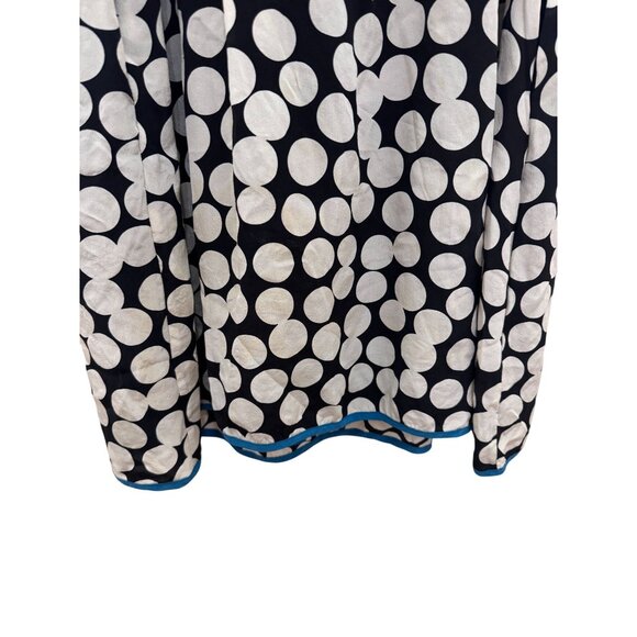 Anthropologie Floreat Polka Dot Silk Dress, Size 2 - Picture 5 of 8